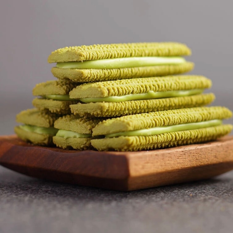  FRANZZI 抹茶ムースチョコレート風味クッキー 10枚入 【ひとくちサクサク、中はなめらか】 5