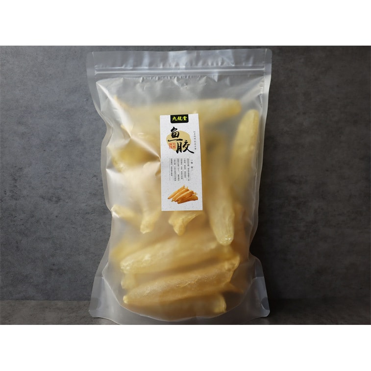 美國九龍堂 花膠魚膠 野生南非黃花筒膠 AAA等級450g 一磅裝23頭左右 (大號) 5