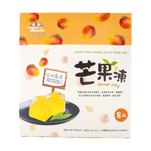 台灣小山等露芒果凍 水果果凍 8 顆 400g