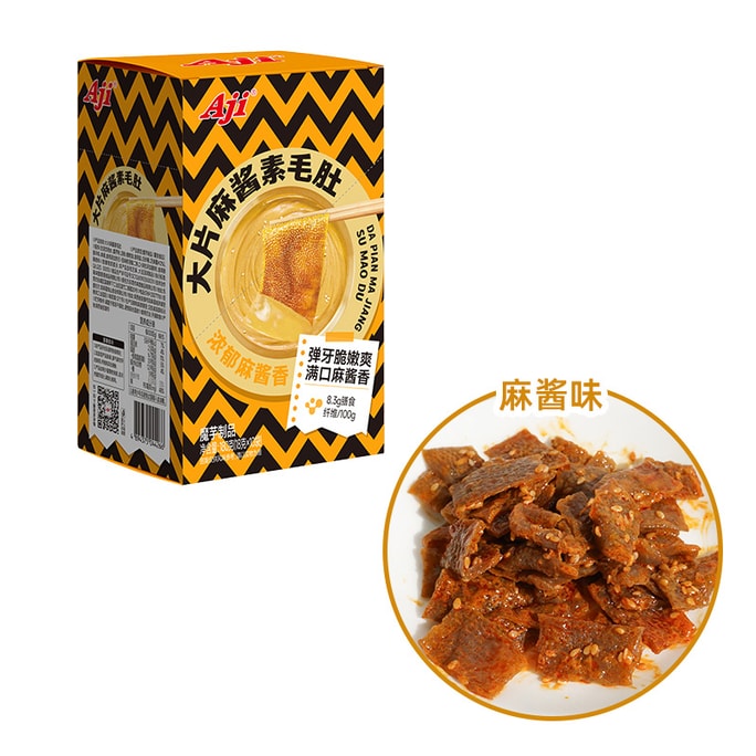 Large slices of sesame sauce spicy konjac snacks 180g box