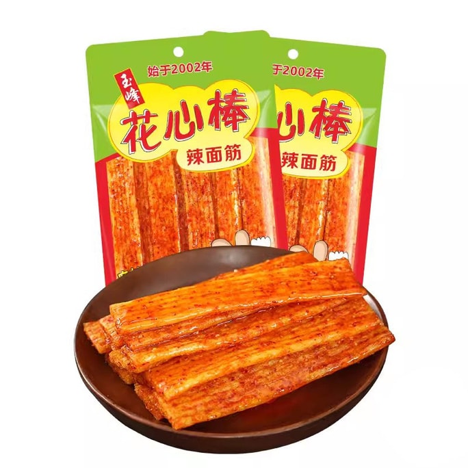 Hunan Changsha Spicy Specialty Childhood Nostalgia Snacks Big Gluten 106G/ Packet