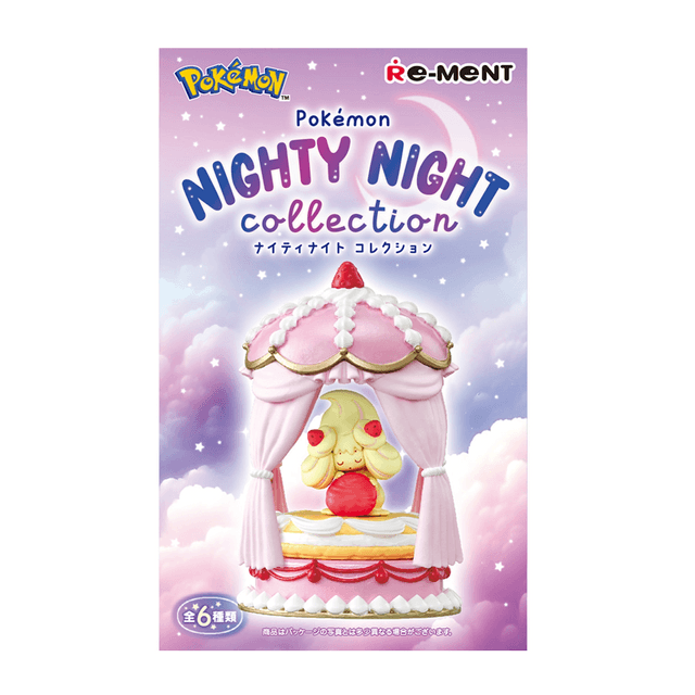 ポケモン Nighty Night Collection 6体set Pokémon Goodnight Series Miniature Scene Trendy Toy Blind Box 6