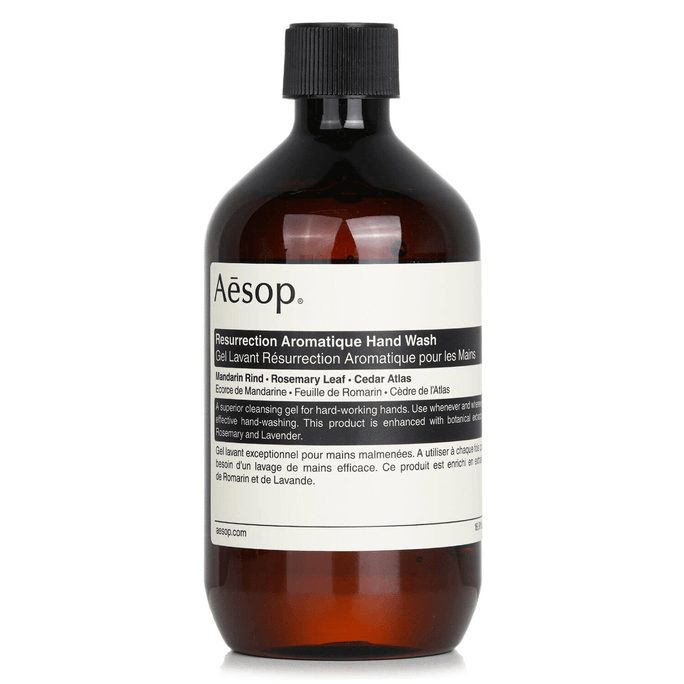 【香港直邮】 澳大利亚 Aesop 伊索   赋活芬芳手部软化角质露 带扭盖  500ml/16.9oz
