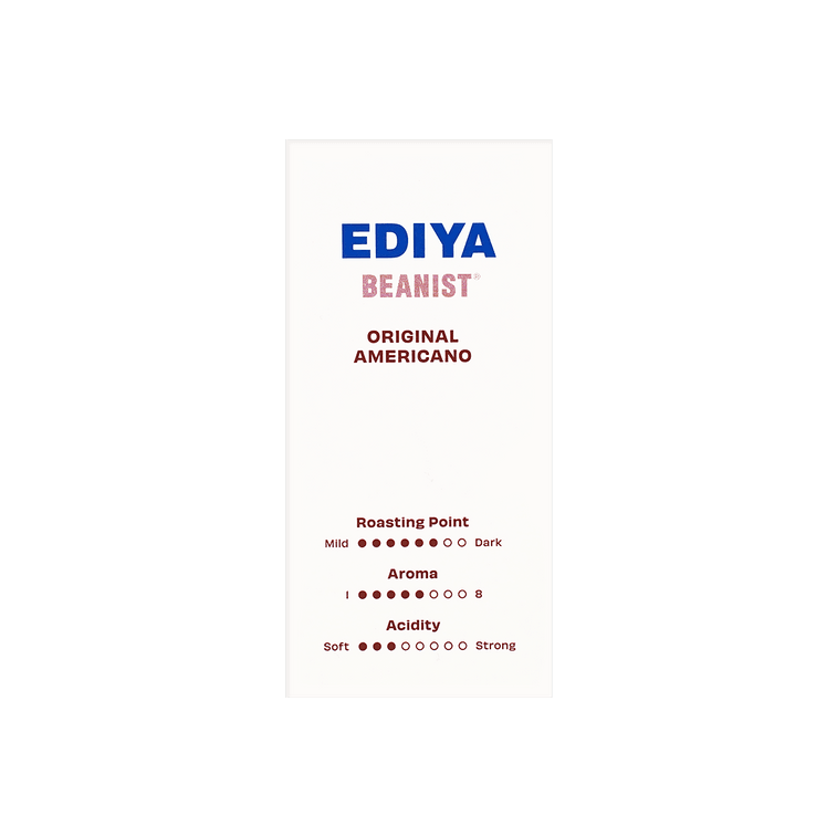 韩国EDIYA  美式速溶黑咖啡 坚果黑糖风味 20条装 20g *3盒【3份超值装】【0糖0卡0脂】 10