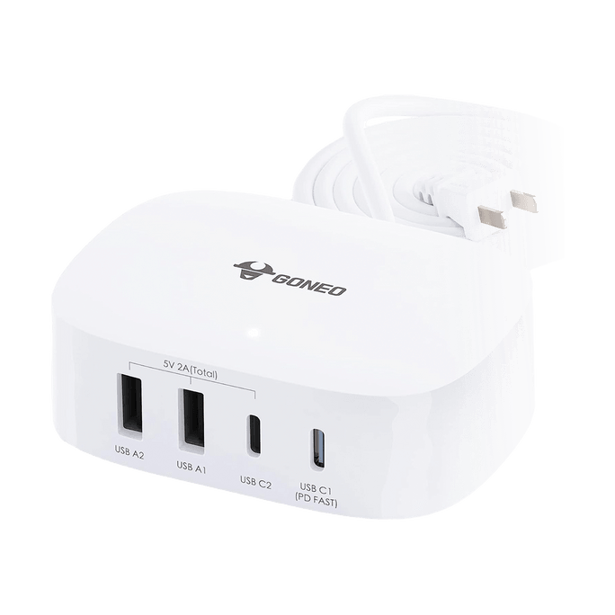 Fast Charger, 4 in 1 USB & C Adapter