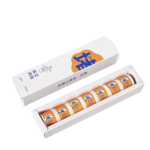 南京同仁堂 陳艾肉桂艾灸罐懸炙筒 家用微煙小懸炙罐 陳年艾絨+草本添加 雙向控溫 隨時調節溫度 熱感舒適 七枚裝