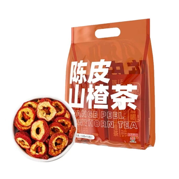 Orange Peel Hawthorn Tea 【Eliminate Belly Fat】 5g*15