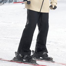 BENEUNDER蕉下 男士轻量滑雪裤 冬季户外衣服 雪地玩雪徒步 漫暮黑 175/80A(L)