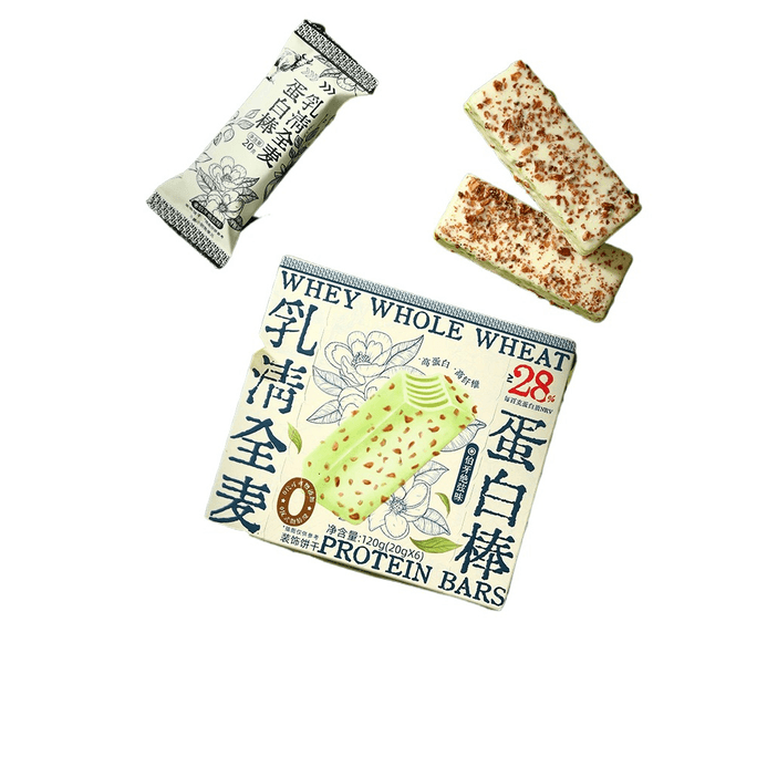 【中国直邮】哥本优选乳清蛋白棒威化饼干低脂120g*1盒
