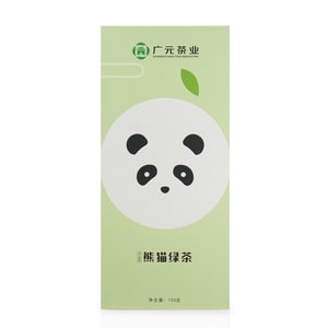 2025 Panda Green Tea From Sichun Guangyuan 100g Gift Box