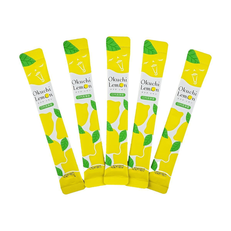 Travel Packaging Mouth Wash for Brightening, #Lemon, 5pcs 3