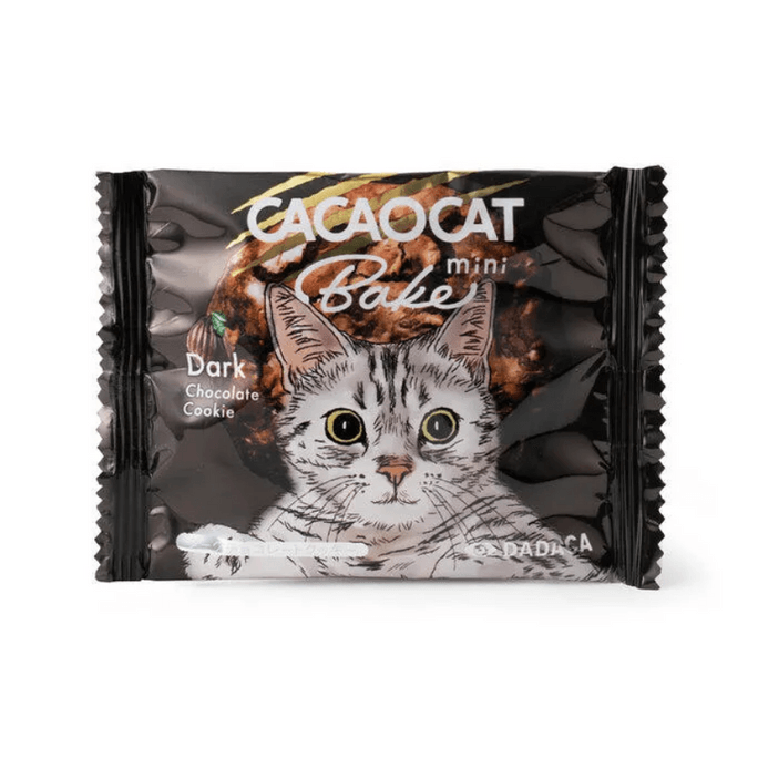 【日本直郵】 日本 CACAOCAT Bake迷你黑巧克力餅乾3枚裝