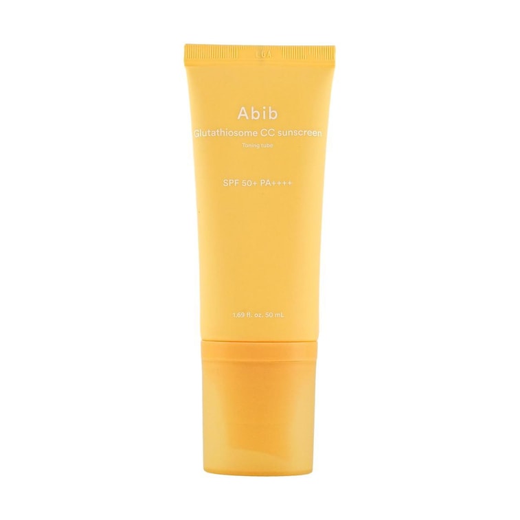 韩国ABIB阿彼芙 谷胱甘肽焕亮CC防晒霜 修色小黄管 SPF50+ / PA++++ 50ml 水光原生 抗皱美白 去黄暗沉 4