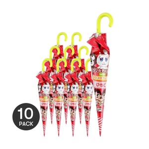 パロソル チョコレートロリポップ ストロベリー味 0.3オンス *10本入り【10パック】