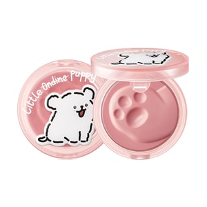 LITTLE ONDINE小奥汀 怦怦腮红膏 哑光自然提肤色多用膏 5.5g #05 乖乖蜜桃 甜嫩蜜桃粉 万能氛围粉【线条小狗联名款】