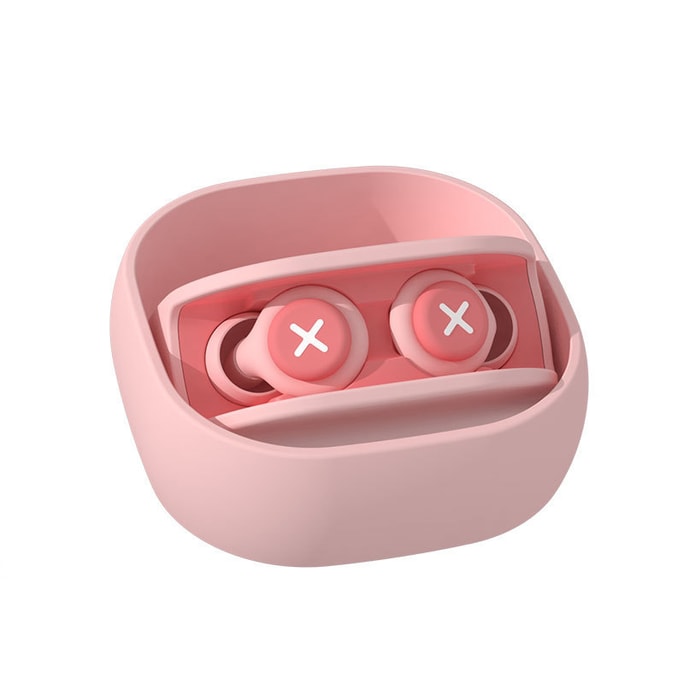 1‑piece Pink Silicone‑foam Noise‑isolating Earplug For Sleep