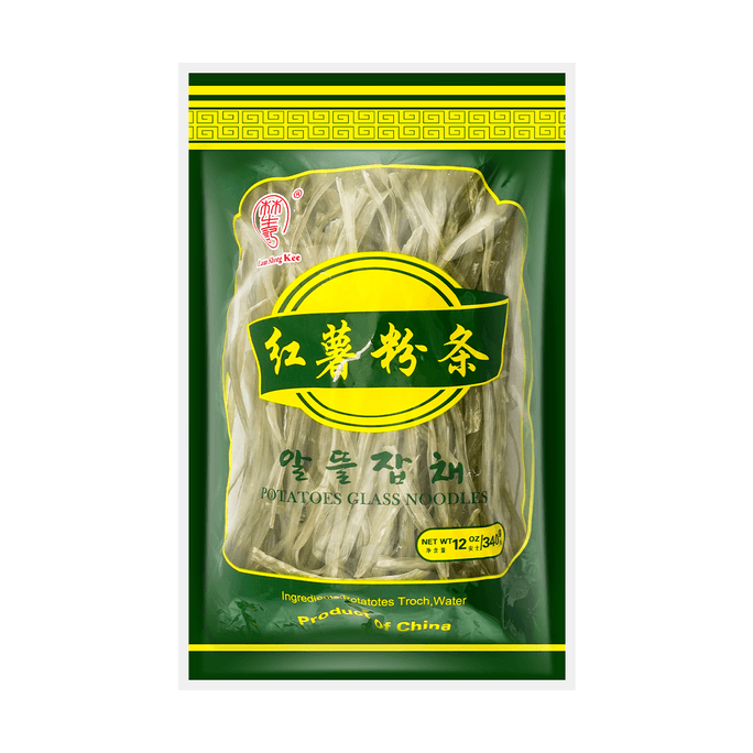 Dried Noodles - Sweet Potato Wide Noodles , 340g