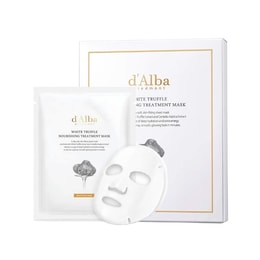 韩国d'Alba 黛尔珀白松露水凝修护面膜 1盒 (5片)