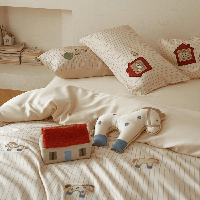 Pony & House Tencel Bedding Set King Size
