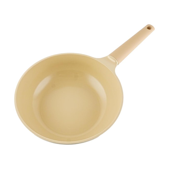 TRUECOOK 米色陶瓷炒鍋 28cm