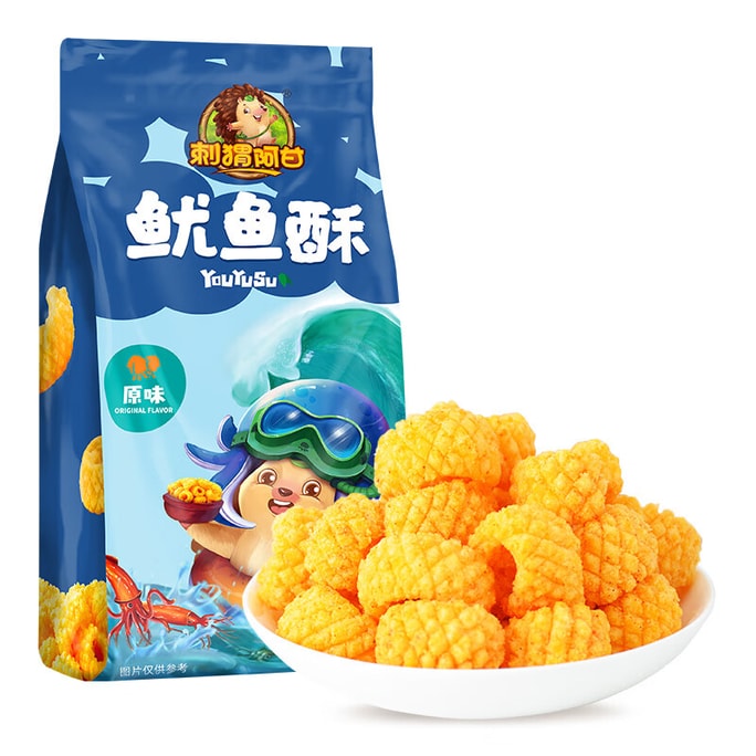 Hedgehog Agan Crispy Squid (Original Flavor) 160g 160g