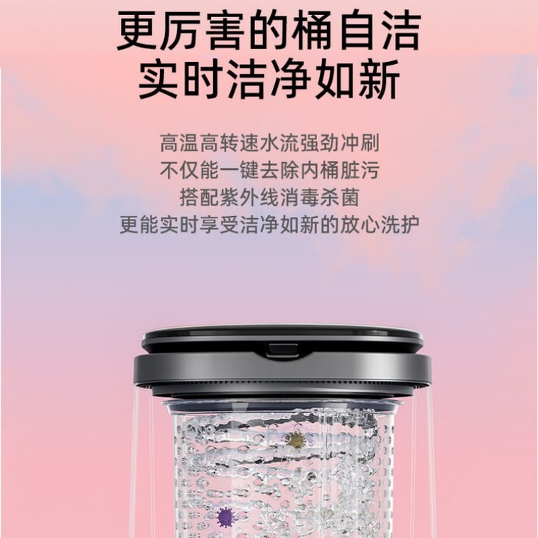 110V Compact Home Laundry Machine for Underwear and Panties: Fully Automatic Wash-and-Spin Model, Single Unit 4