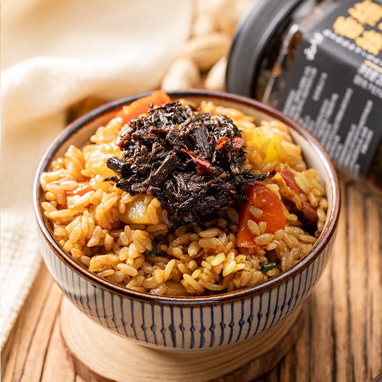 【中國直郵】 雲山半 湖南特產香辣梅干菜 即食下飯菜 醬醃菜鹹菜榨菜 拌飯拌麵 280g 4