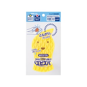 [일본에서 온 다이렉트 메일] AsahiKasei Asahi Kasei 양면 스펀지 주방 수세미 냄비 설거지 유물 식기 제염 수세미 매직 와이프 1장