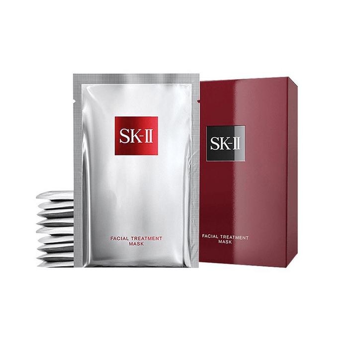 [홍콩 다이렉트 메일] SK-II SK2 엑스 보이프렌드 마스크 클래식 스킨 케어 마스크 탄력, 탱탱, 수분, 반투명 10매 ** 주문시 동봉 - Natural Beauty a-GG 일본 골든 코지 사케 마이크로 팻 마스크 5 (재고 소진시까지 수량 한정) (즉시)