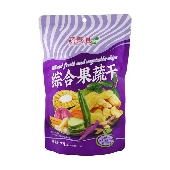 蔬果 綜合蔬果乾 75g【食材乾淨 健康點心】