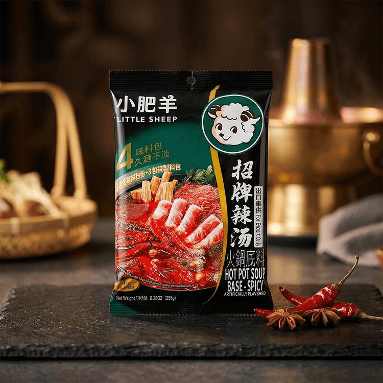 LITTLE SHEEP Spicy Hot Pot Soup Base, 8.29 oz - Yami.com