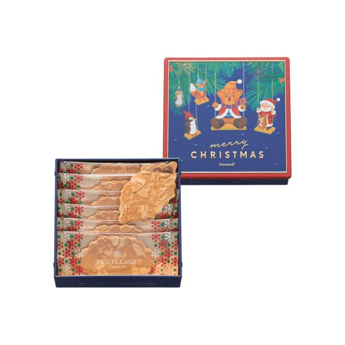 2025 Christmas Limited Edition Chocolate-Filled Almond Crisps (6 pieces)