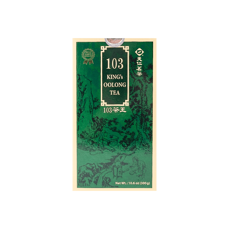 天仁茗茶 103茶王 清香人参乌龙茶 300g 4