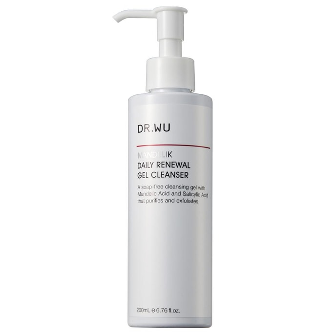 Dr.Wu Mandelik Daily Renewal Gel Cleanser 200ml