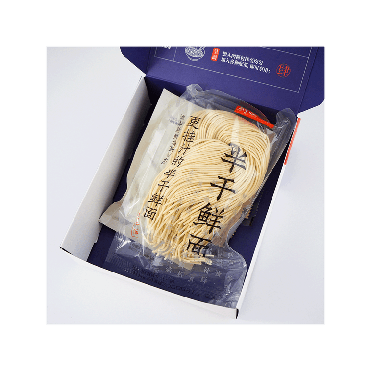 鮮面傳 老北京炸醬麵 3分鐘享用全料鮮麵 253g 4