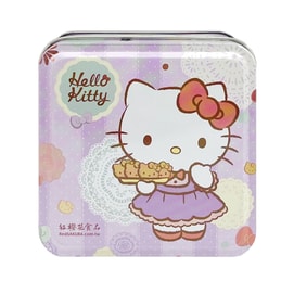 Hello Kitty Chocolate Cookies(Square Tin) 65g 5pcs