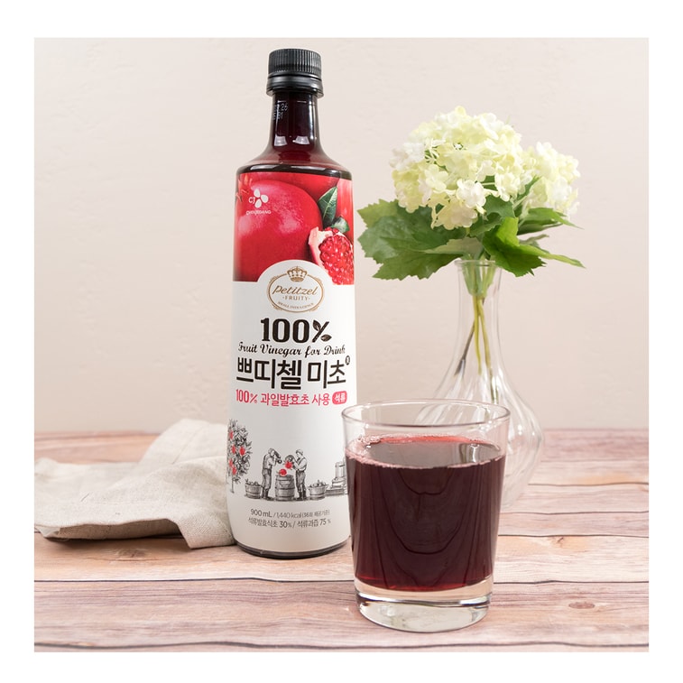 CJ Korean Vinegar Drink Pomegranate Flavor, 30.4 fl oz 4