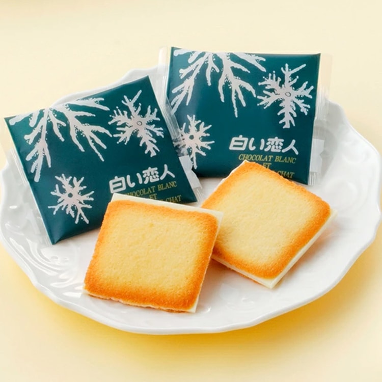 ISHIYA SHIROI KOIBITO White Lover White Chocolate Cookies 12pcs