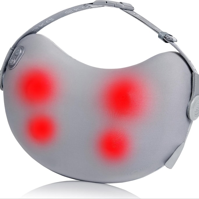 Shiatsu Back Neck Massager Pain Relief Heat Function Portable 1 unit