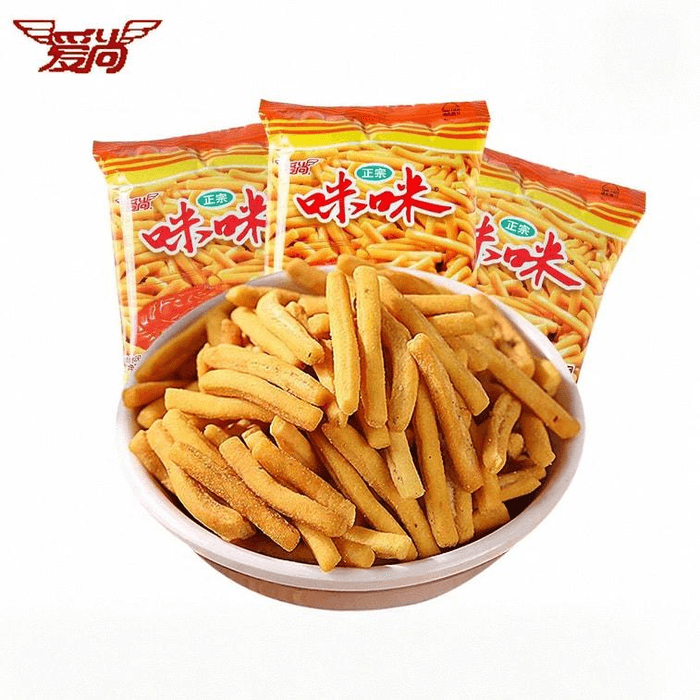 【中国直邮】 爱尚 咪咪虾条 虾味薯条小包装吃货小零食小吃休闲食品10g*20包
