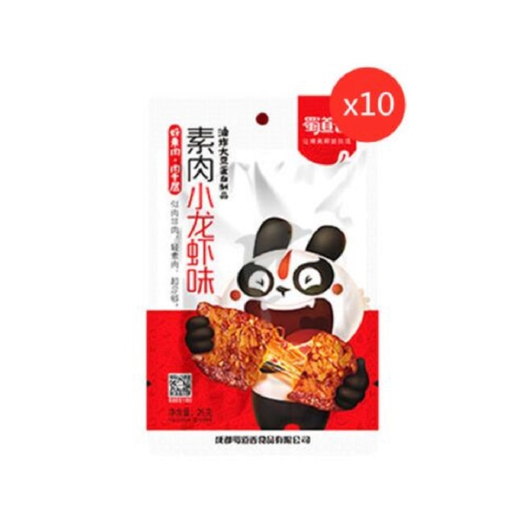 蜀道香素肉小龙虾味26g*10包- 亚米