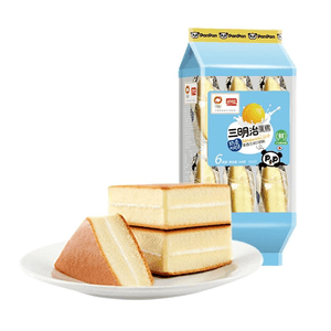 Panpan Sandwich Cake Nutrition Breakfast Sandwich Cream Sandwich Egg Cake Snack 144g * 1 bag