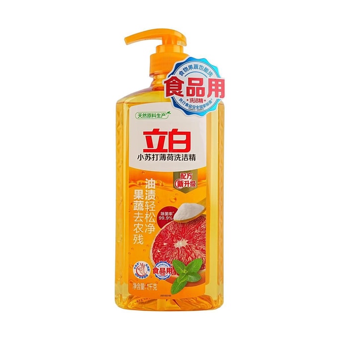Liquid Dish Soap Mint 1kg