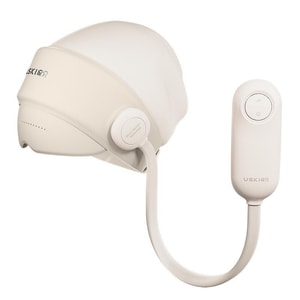 Head Massager R1 Sleep Aid Massager Scalp Electric Press Head Cervical Eye Massager Vegetarian Apricot Color