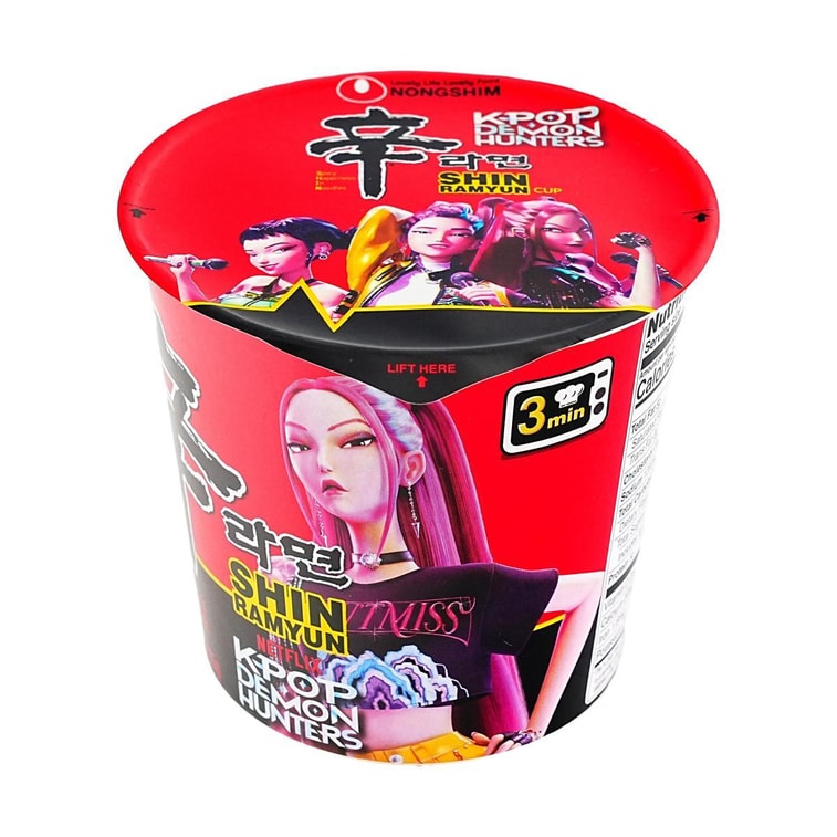 韓國NONGSHIM農心 紅色辛拉麵 杯裝 75g 9