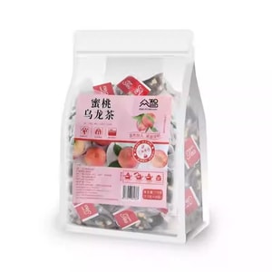 Peach Oolong Tea Bags – Individual Fruit and Herbal Wellness Tea Bags, 25 packs per bag