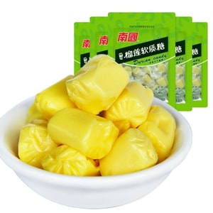 【A blessing for durian lovers, Hainan specialty】 Durian candy 82g soft candy with rich durian flavour, fruit candy