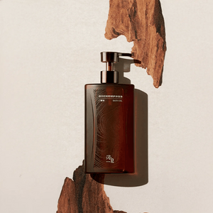 浴見BATHFEEL 紅松籽修護香氛沐浴油 深層滋養沐浴露 可卸防曬素顏霜 屏障修護 以油養膚 保濕舒緩 敏感肌膚適用 300ml #廣藿檀