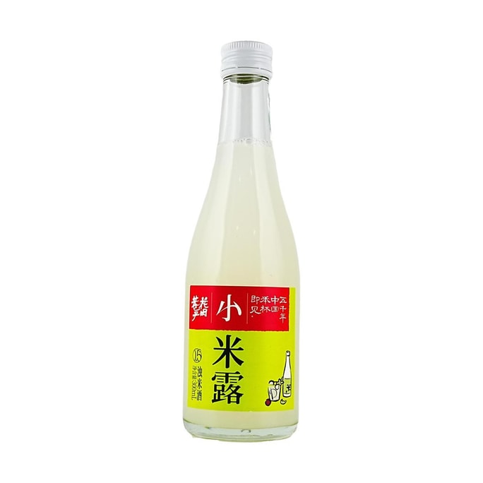 Osmanthus Sweet Rice Dew, Rice Wine, 10.14 fl oz【0.5%vol】