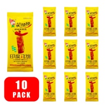 Spicy strips 15g*10pcs [Nostalgic Snacks And Casual Snacks] [Nostalgic childhood snacks]